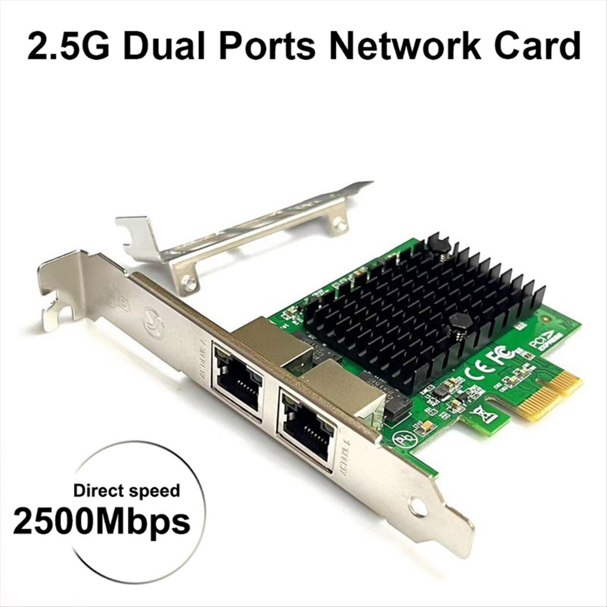 Gigabit Network Card - ABAN 2 ポート 2.5G PCIe ネットワークカード