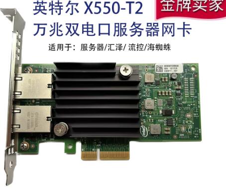 Gigabit Network Card - Intel X550-T2 10G デュアルポート 10 ギガビット