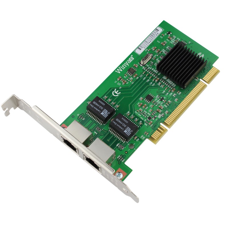 Gigabit Network Card - WY546T2 PCI デュアルポート ギガビット ネットワーク インターフェイス