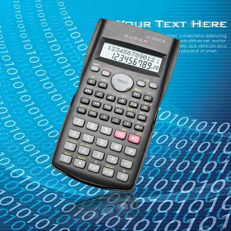 240 機能と 2 行画面を備えた関数電卓数学教育用多目的ポ - Office Technology のレビューと価格