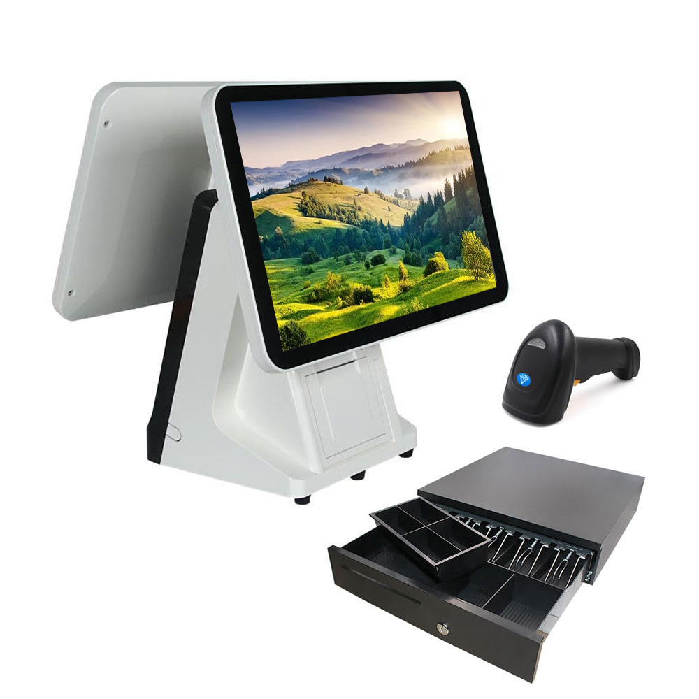 15インチ一体型Windows 10搭載、薬局向けキャッシュ - Cash Drawer Pos のレビューと価格