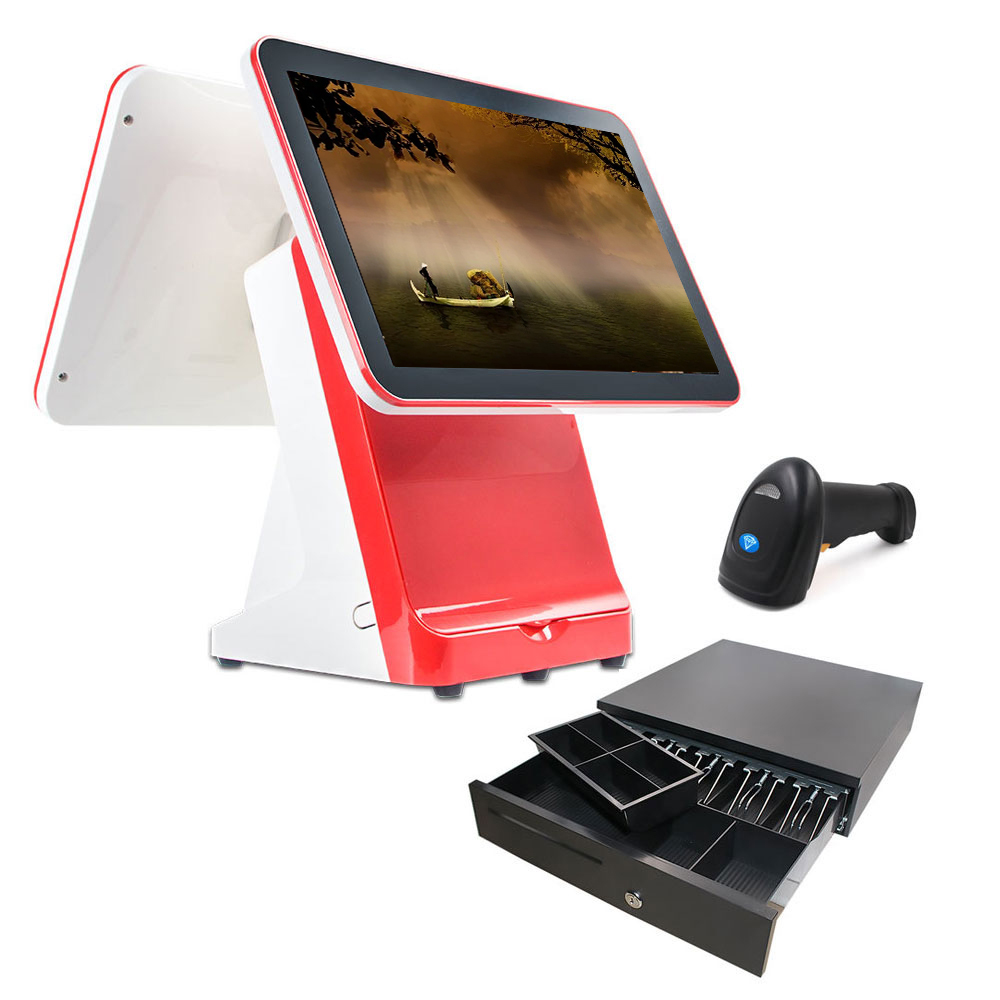 15インチ一体型Windows 10搭載、薬局向けキャッシュ - Cash Drawer Pos のレビューと価格