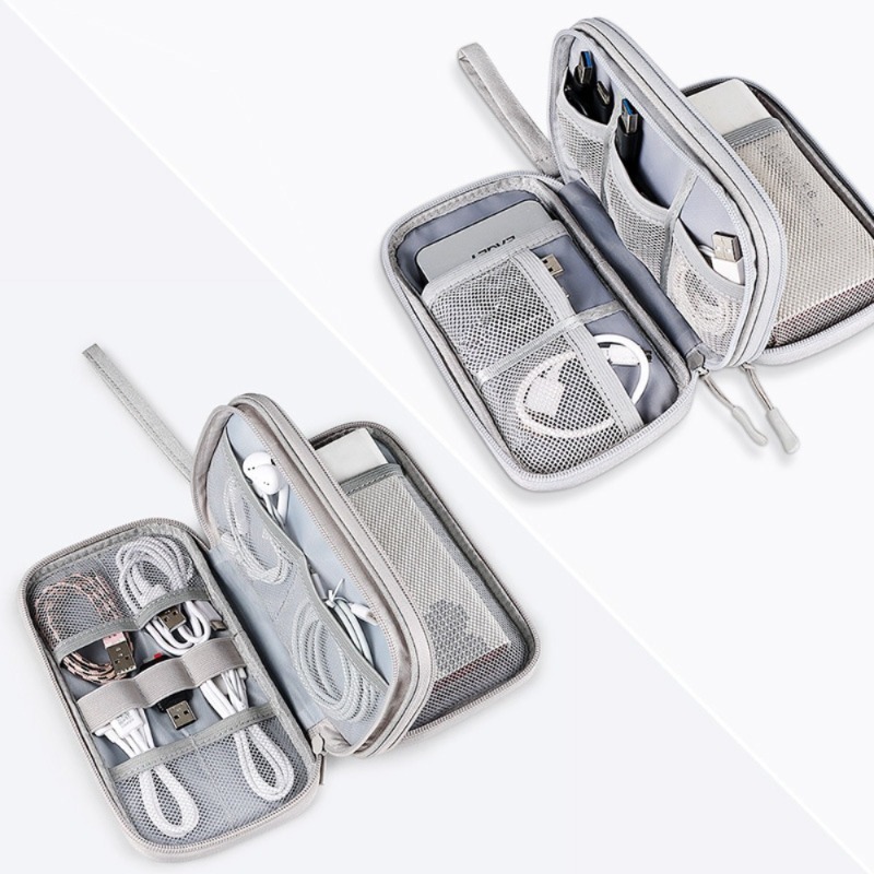 トラベルケーブルオーガナイザーケース、ケーブル、充電器、メモ - Office Tech Bag のレビューと価格