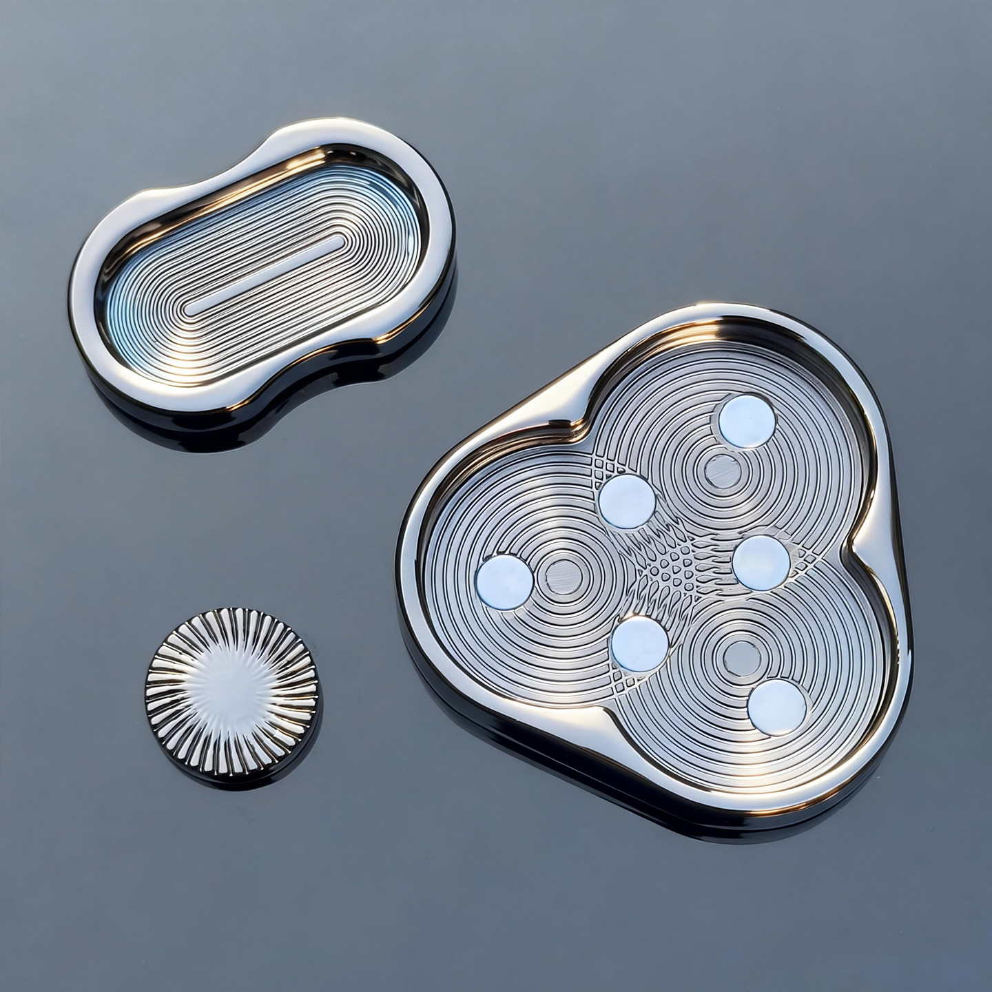 三角形の磁気フィジェットスライダー、触覚クリックカード、スト - Cool Office Tech Gadgets のレビューと価格