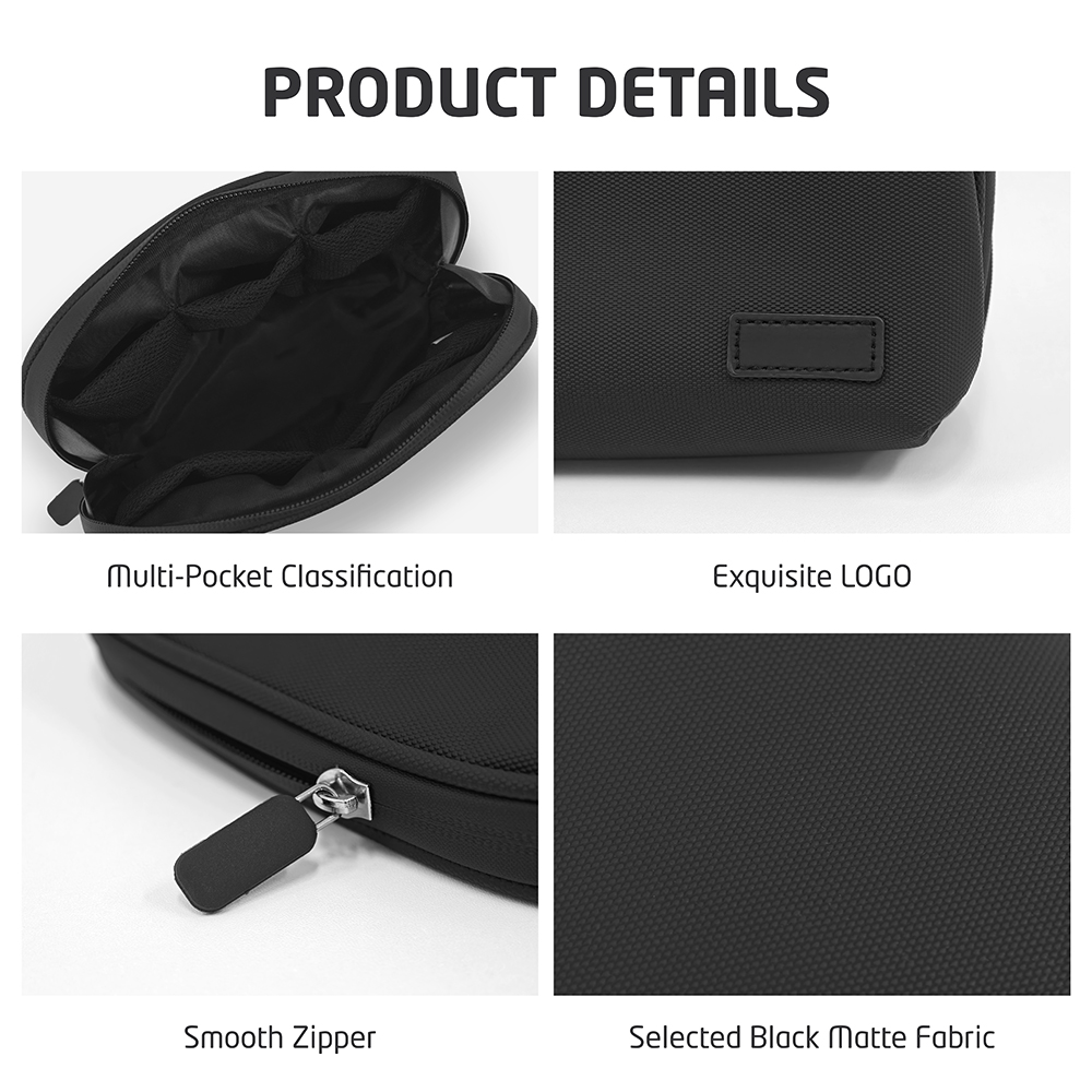 軽量防水テックポーチ、ポータブル電子機器アクセサリーケース、 - Office Tech Bag のレビューと価格