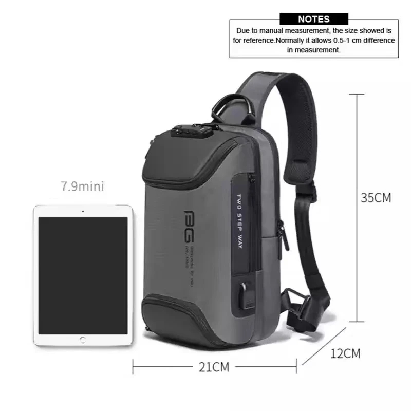 BANGE 新モデルクラスソングメンズビジネス盗難防止シング - Office Tech Bag のレビューと価格