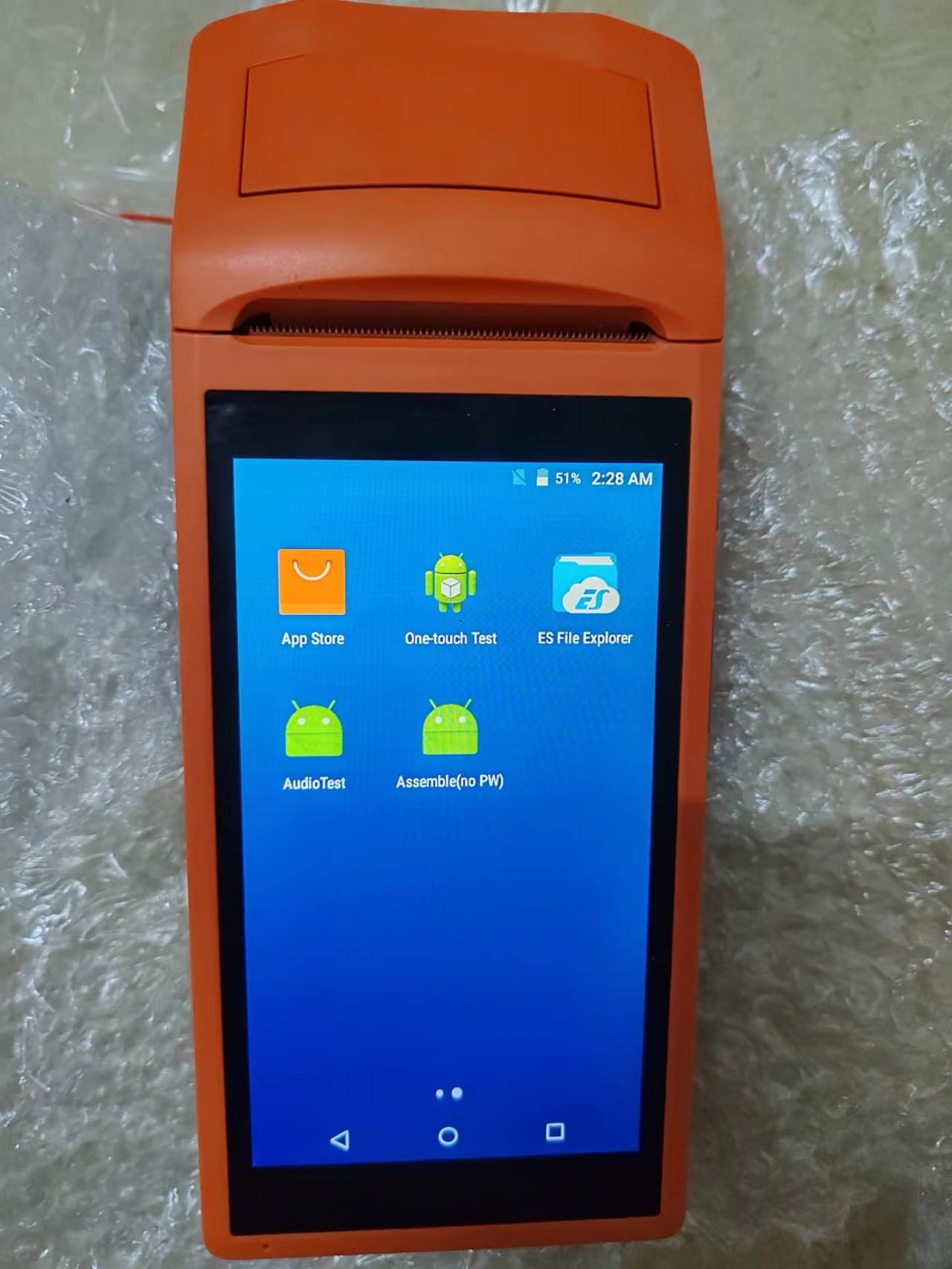 プリンター付きの中古ポータブルPOS端末,v1,Androi - Pos Terminal Android のレビューと価格