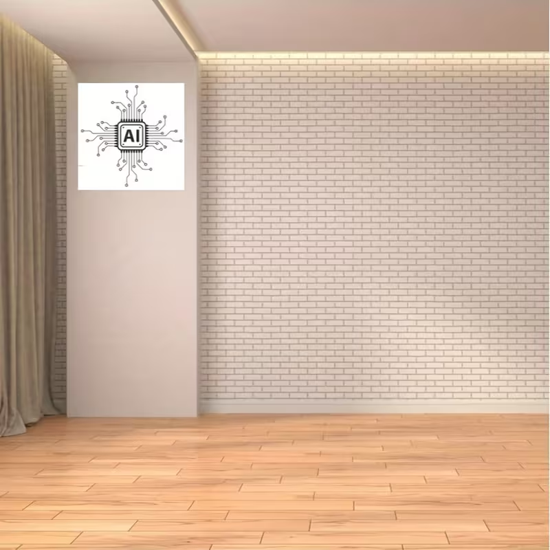 AIテクノロジー回路基板ビニールウォールデカール - 漫画風 - Tech Office Wallpaper のレビューと価格
