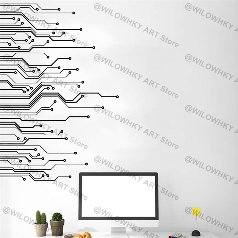 印刷されたビニール壁の装飾,サイエンスコンピューター,オフィ - Office Technologies のレビューと価格