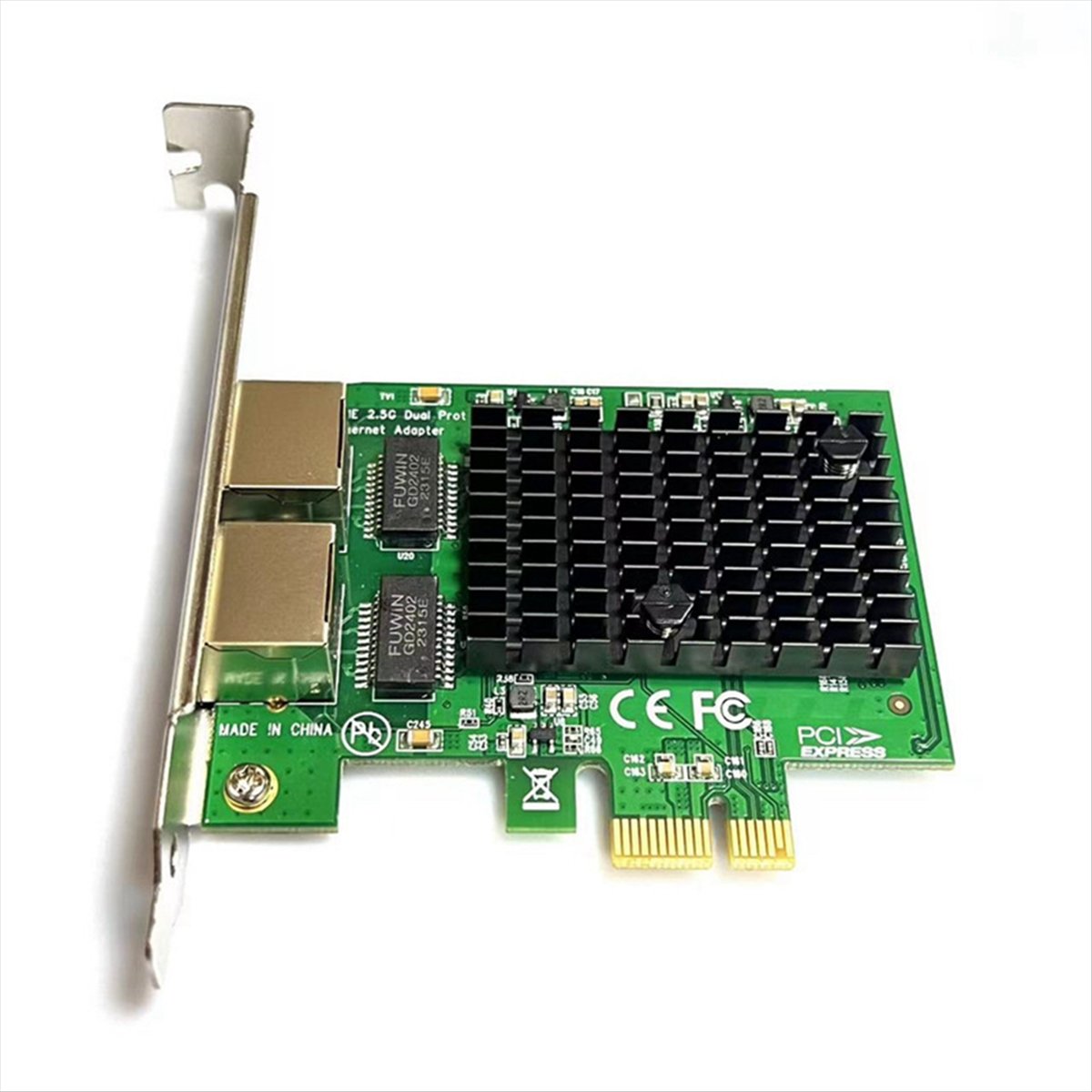 ABAN 2 ポート 2.5G PCIe ネットワークカード - Gigabit Network Card のレビューと価格