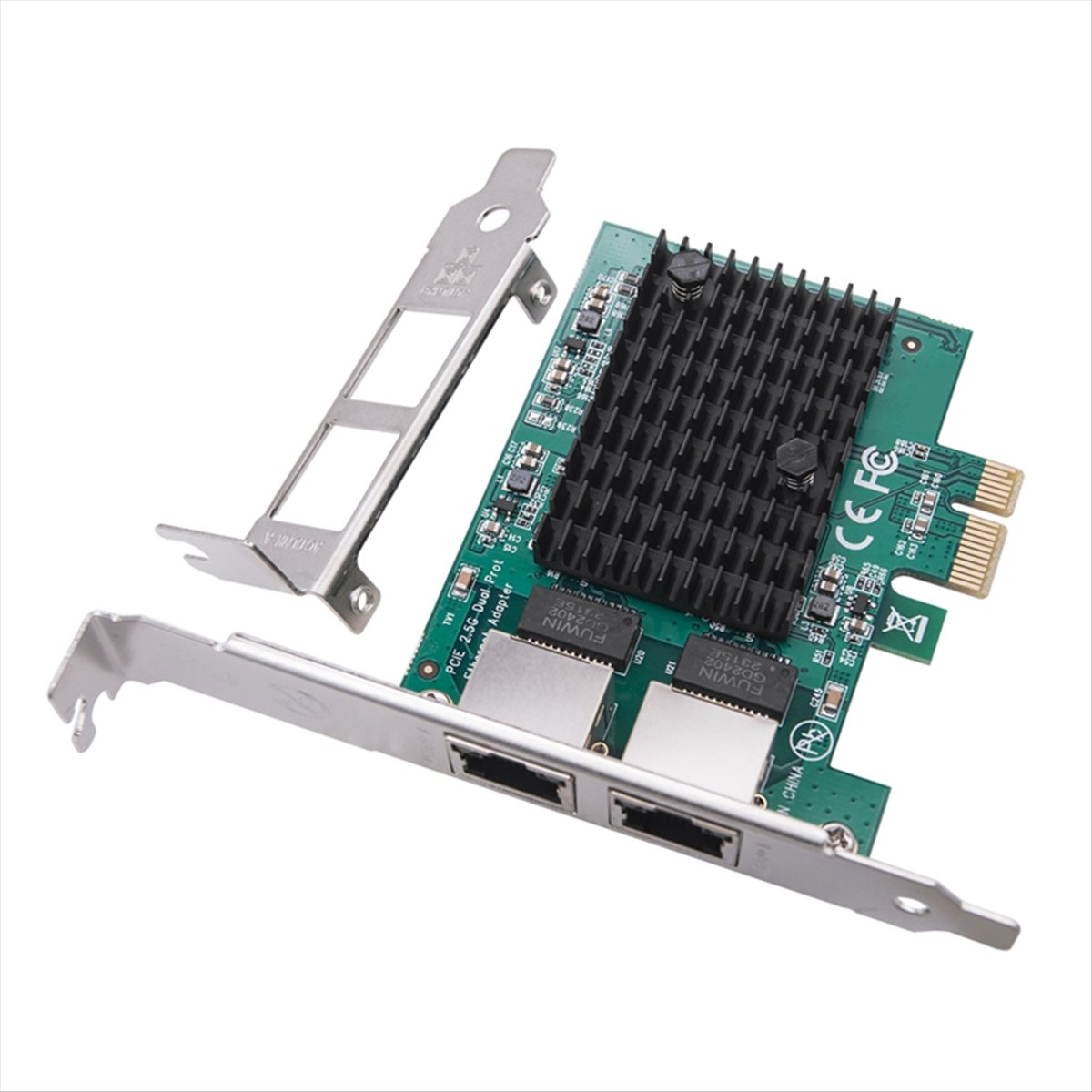 ABAN 2 ポート 2.5G PCIe ネットワークカード - Gigabit Network Card のレビューと価格